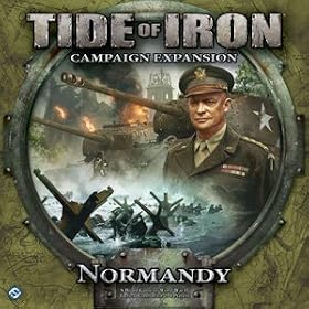 TIDE OF IRON CAMPAIGN EXPANSION NORMANDY BOARD GAME