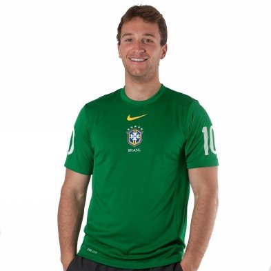 Nike Herren T-Shirt CBF Pre Match Top, pine green/varsity maize, L, 371850302 Preisvergleich