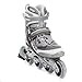 Rollerblade Women's 12 Spark 80 Recreational Skate (Anthracite/Purple, US Women's Size 10)