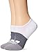 adidas Men's Originals Super No Show Socks (2 Pack), White/Black/Light Onix/Onix, One Size