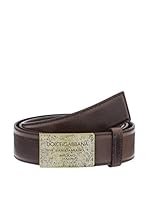 Dolce & Gabbana Cinturón Piel (Marrón)