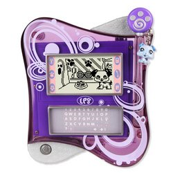 41v1w7XUt9L Littlest Pet Shop Digital Pets Electronic Interactive Organizer   Purple