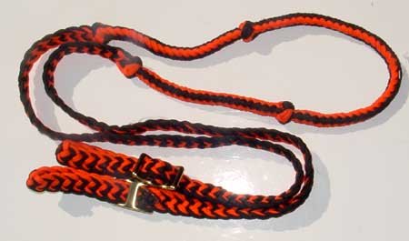 Childrens Toyshop  Sporting Goods : NEW Braided & Knotted Nylon Barrel Racing / Contest Reins