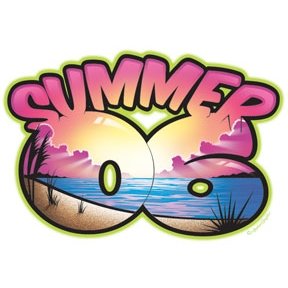 Buy Infant Hanes T-Shirt : Summer 06 – Trendy Airbrush Look Design