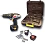 TKTool BCD180212 12-Volt Cordless Variable-Speed Power Drill/Driver Kit
