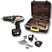 TKTool BCD180212 12-Volt Cordless Variable-Speed Power Drill/Driver Kit