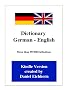 Dictionary German - English