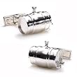 Wine Cask Cufflinks - Connoisseur Themed Formal Wear - Cufflinks