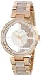 Kenneth Cole New York Womens KC4759 Transparent Classic Round See-Thru Dial Watch