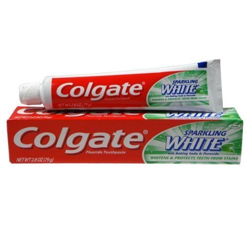 Colgate Sparkling White Mint Zing 2.8 Oz Travel Size
