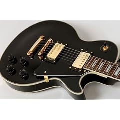 E-Gitarre LP-Style de luxe LM-LP-BK by LE MARQUIS N.Y.