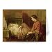 An Anxious Hour by Mrs. Alexander Farmer - Greeting Card (Pack of 2) - 7x5 inch - Art247 - Standard Size - Pack Of 2