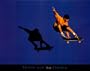 No Limits Skateboarder Art Poster Print, 28x22