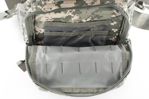 Camouflage Militaire Armée Sac à dos US assault pack 50L MOLLE At Digital