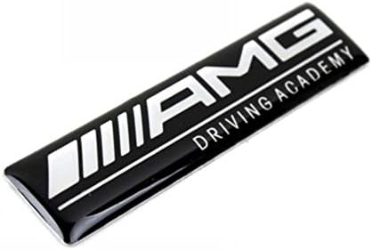 New 2pcs AMG Car Badge Sticker Decal Logo 60mm*14mm