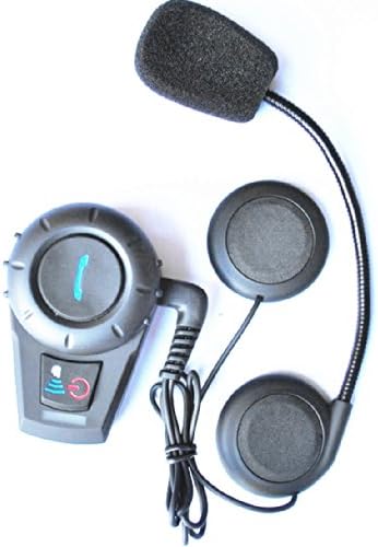 NCECRESOUR® Weatherproof 500m GPS Bluetooth Motorcycle Intercom 3 Riders for Helmet Headset for motorcycle