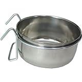 Loving Pets Coop-Cup with Wire Hanger Pet Bowl