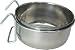 Loving Pets Coop-Cup with Wire Hanger Pet Bowl, 20-Ounce