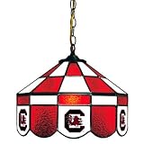 South Carolina Gamecocks MVP 14" Executive Swag Hanging Stained Glass Lamp