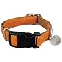Premier Bark Avenue Quick Snap Dog Collar, Medium 3/4-Inch, Tan