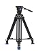 Benro BV4 Pro Video Tripod Kit with BV4 Fluid Video Head, 75 mm Bowl Aluminum Legs, Mid-Level Spreader & 8.8 lb Payload Support (BV4PRO)