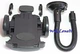 iPhone iTouch (iPod Touch) Apple 3G 3GS, Zune HD, HTC Touch HD / Pro / Diamond / HD2 / Pro2 / Diamond2, PDA Phone/ Cellphone / Smartphone / MP3 player Universal car mount holder vent + windshield for GPS navigation
