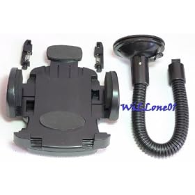 41v2LSiMZfL. SL500 AA280  iPhone iTouch (iPod Touch) Apple 3G 3GS, Zune HD, HTC Touch HD / Pro / Diamond / HD2 / Pro2 / Diamond2, PDA Phone/ Cellphone / Smartphone / MP3 player Universal car mount holder vent + windshield for GPS navigation