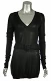 Elie Tahari Womens Cashmere Blend Mirren Sweater Medium Black
