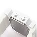 Plane Style Digital Display LED Silicone Wrist Watch (White)