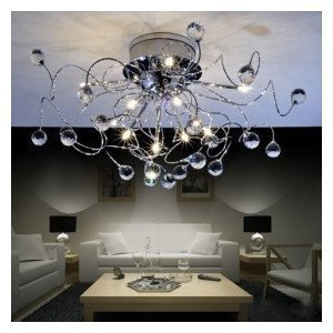 Modern Crystal chandelier with 11 Lights On Sale