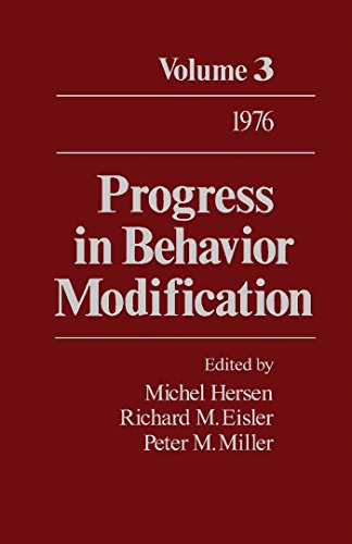 Progress in Behavior Modification: Volume 3: v. 3