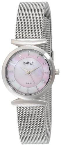 Hamlin Women's HAML0302:002/04E92LL Stainless Steel Mesh Bracelet Mother of Pearl Dial Watch