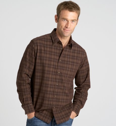 Big & Tall Blue Harbour Long Sleeve Check Cord Shirt