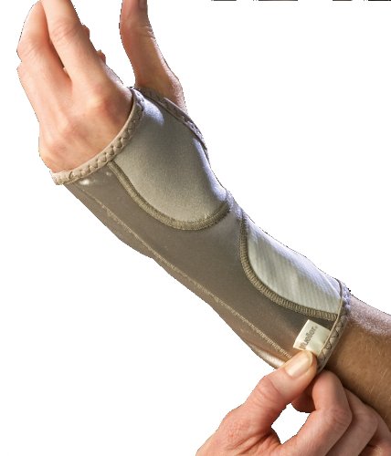 Mueller Life Care Handgelenkbandage, wei&szlig;/gold, 24 26,5 cm, 77014 Preisvergleich