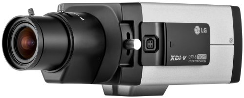 LG LCB5300 650TVL Color XDI-V Day/Night 16x Digital Zoom Dual Voltage Box Camera with ICR, Lens not included (Silver Gray) On Sale