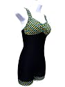 Swimming Costume Ladies Pro Power 50,colourfull ,all in one,size12