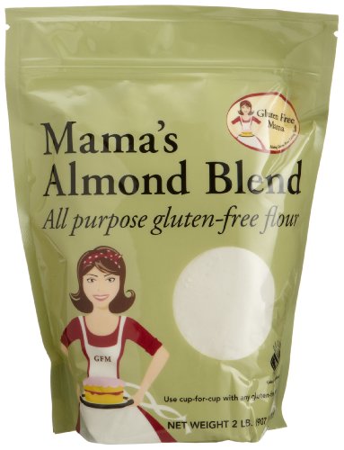 Gluten Free Mama, Mama's Almond Blend Flour, All Purpose Flour, 32-Ounce Pouches (Pack of 2)