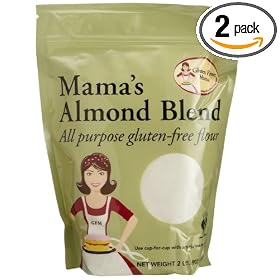 Gluten Free Mama, Mama's Almond Blend Flour, All Purpose Flour, 32-Ounce Pouches (Pack of 2)