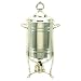 Large Fancy Silver Plated Stainless Steel Coffee Urn 