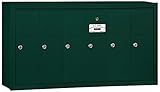 Salsbury Industries 3506GSP Surface Mounted Vertical Mailbox with Master Commercial Lock, Private Ac