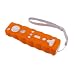 Silicone Skin Case for Nintendo Wii Remote Control, Orange Golf Club Grip