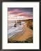 12 Apostles, Victoria, Australia Collections Framed Photographic Poster Print by Peter Walton, 17x21