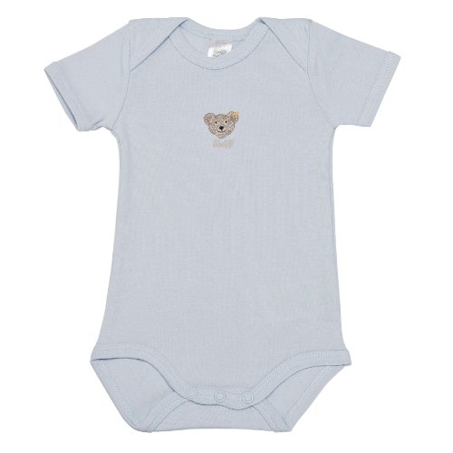 Steiff Unisex - Baby Body 0008513, Gr. 62, Blau (baby blue 3023) Preisvergleich