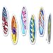 Surfboard Cake Toppers - 12 small surfboards