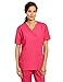 WonderWink Origins Women’s Bravo V-Neck Scrub Top - Hot Pink, 2X
