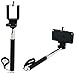 Extendable Selfie Monopod - Self Portrait Camera Extender Stick - Handheld Pole and Clamp for iPhone & Android - Holder Mount Secures Cellular Phone for Picture & Video Shooting - For All Smart Cell Phones - 100% Satisfaction Guarantee - Best Quality Adjustable Pickstick