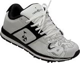 New! Radioactive Skate-Style Golf Shoes - The Alarm - White/Black, 10.5