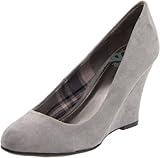 Fergalicious Women's Tiny Too Wedge Pump,Grey,6.5 M US