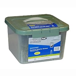 25# (5-53350) 9x3-1/2" Green Ext Deck Scr