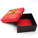Coffret &agrave; Bijoux "Chine Antique" rouge noir